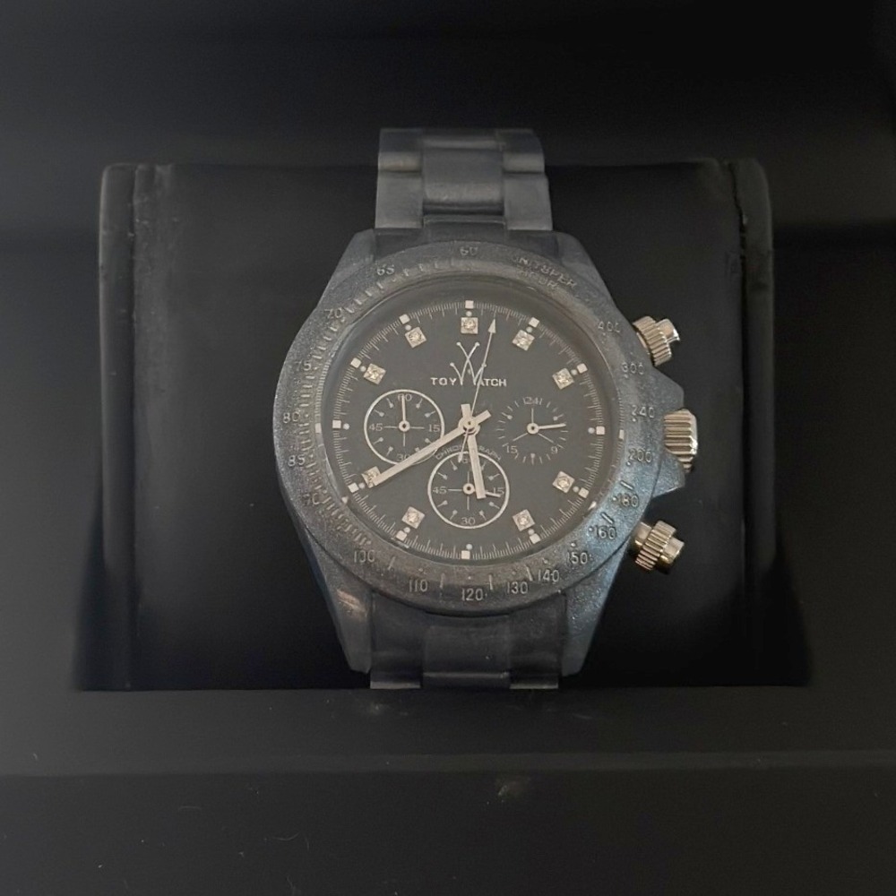 ToyWatch Chronograph Watch Black OS
